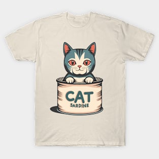 Cat Sardine T-Shirt